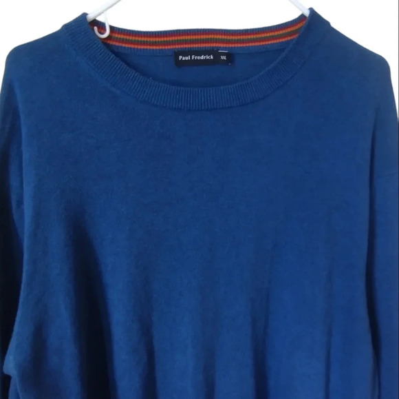 Paul Fredrick Supima Cotton Crew Neck Sweater Size XXL - Picture 6 of 9